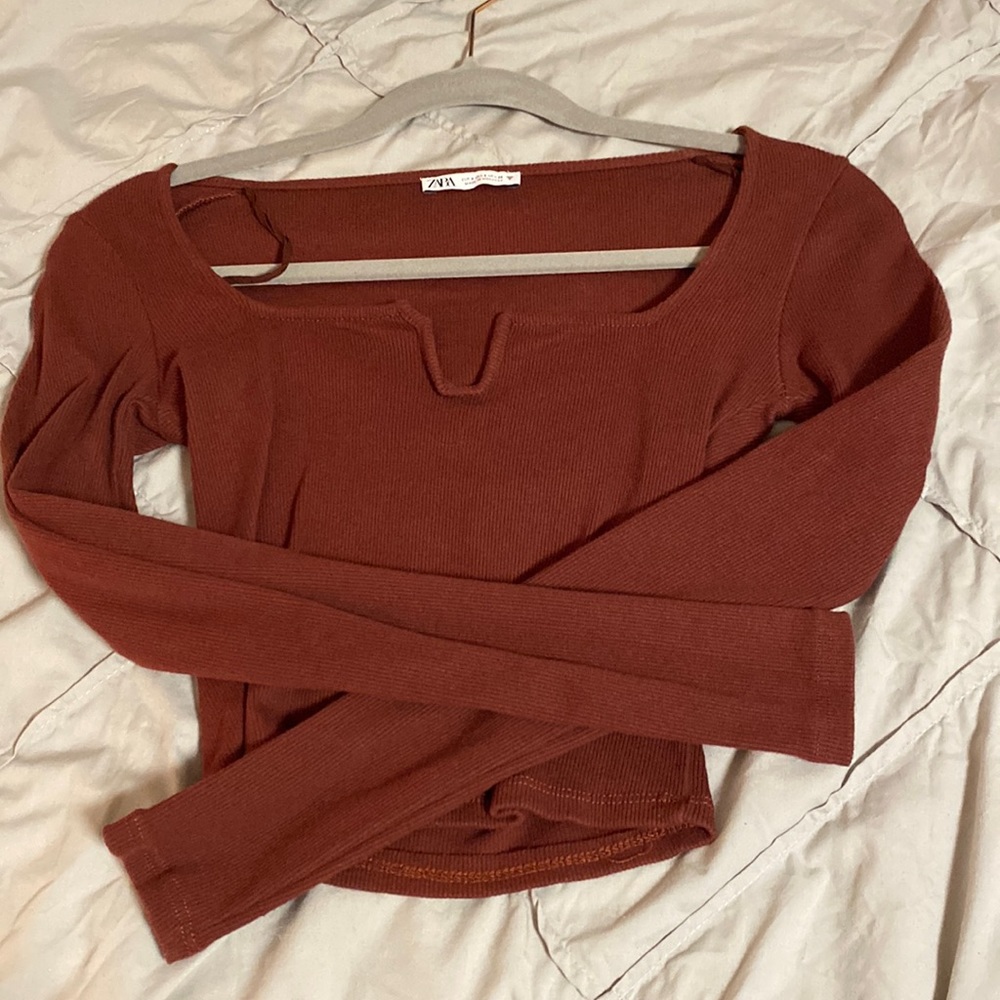 Zara Wine Long Sleeve
